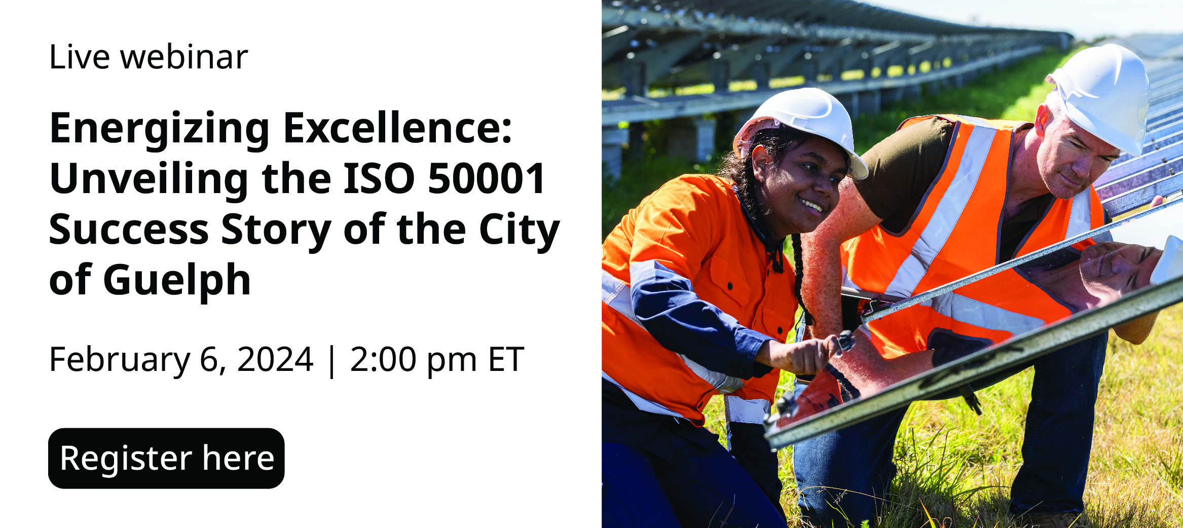 Energize excellence with ISO 50001